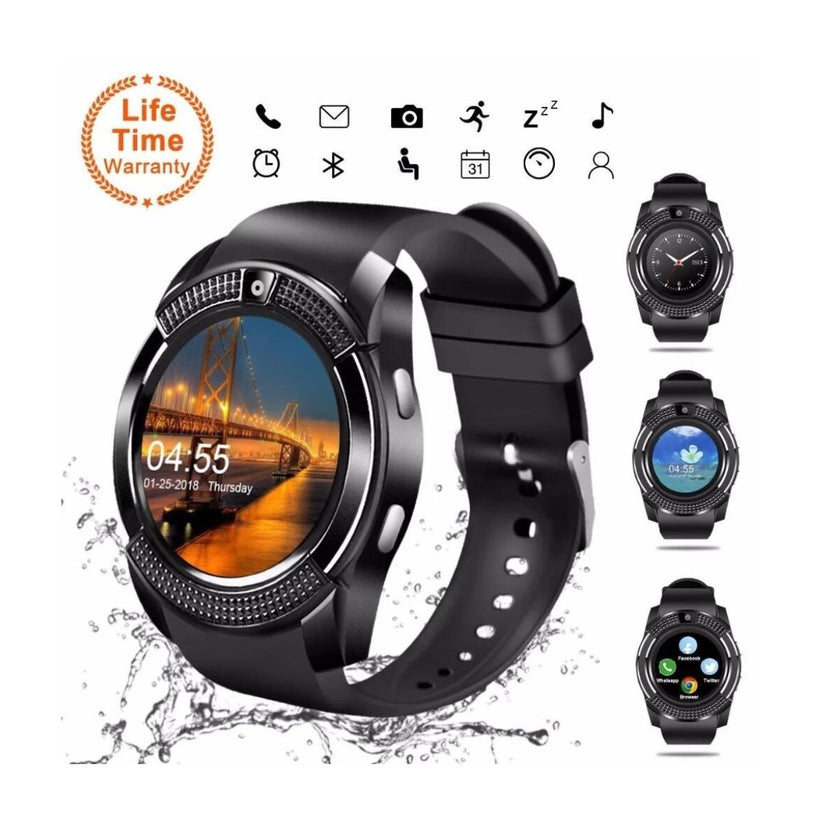 Smartwatch Negro Pro - Acero Inoxidable