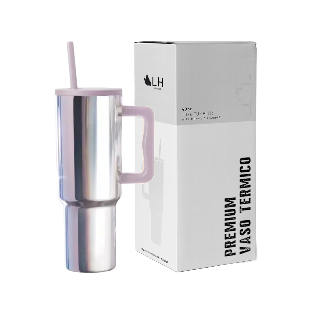 Vaso Térmico Plateado 1200 ml (Premium)