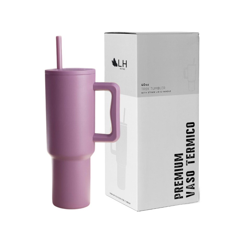 Vaso Térmico Rosado 1200 ml (Premium)